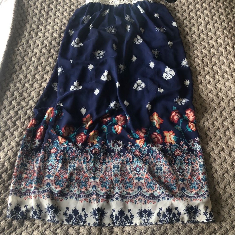 Floral Maxi dress:)))